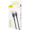 Baseus USB Cabel to USB-C Cafule 1m Grey/Black (CATKLF-BG1)