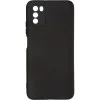 Силиконовый чехол для Xiaomi Poco M3 (Black)