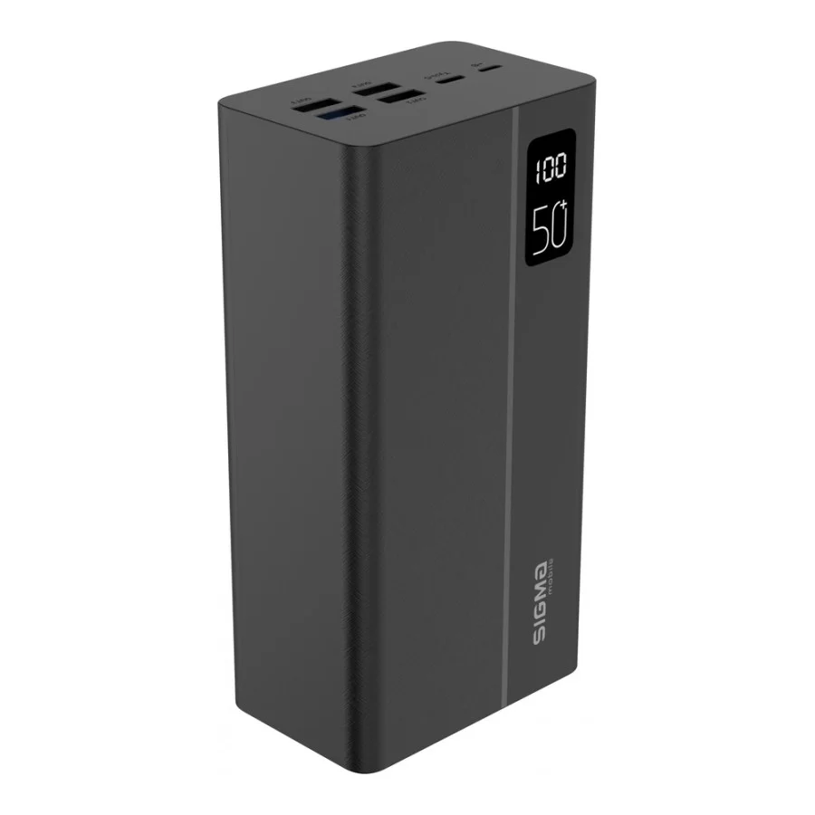Sigma mobile X-power SI50A3QL 50000mAh Type-C PD20W, QC22,5W Black (UA)