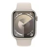 Apple Watch Series 9 GPS 41mm Starlight Aluminum Case w. Starlight Sport Band - S/M (MR8T3)