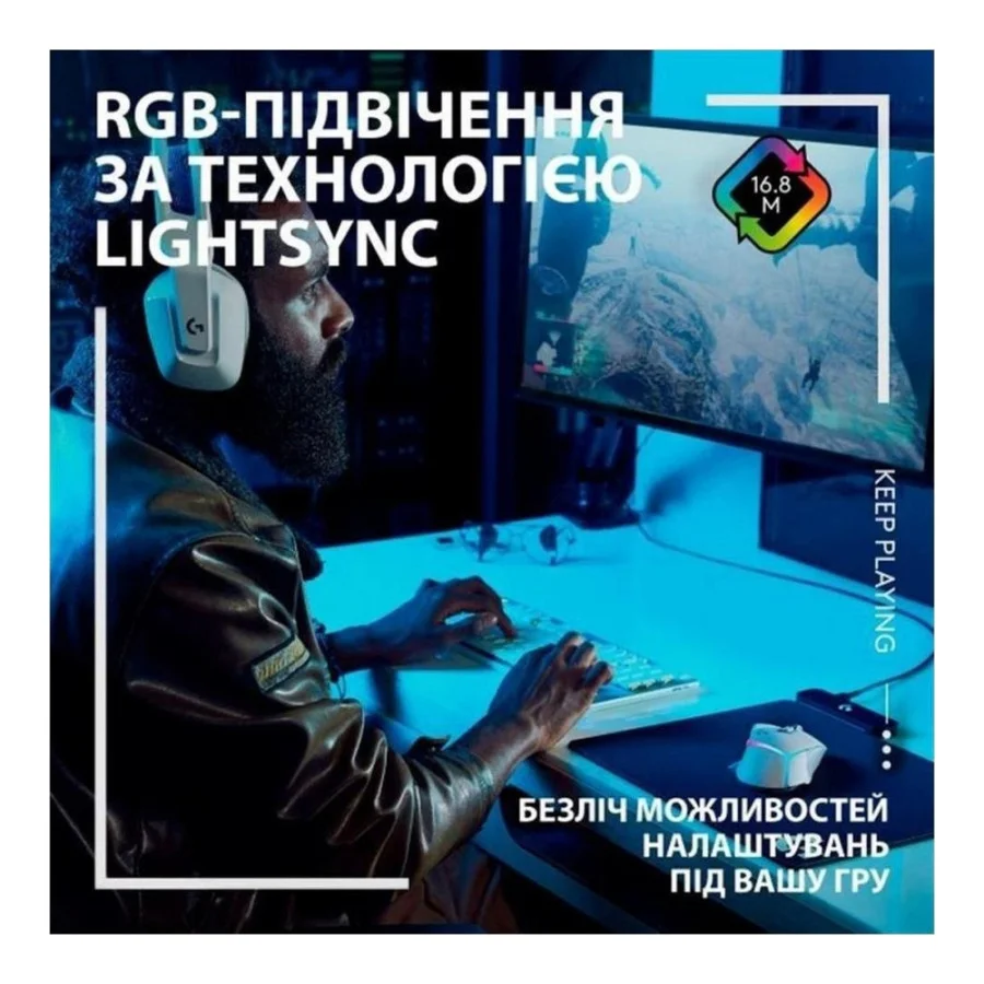 Logitech G502 X Plus White (910-006171, 910-006173)