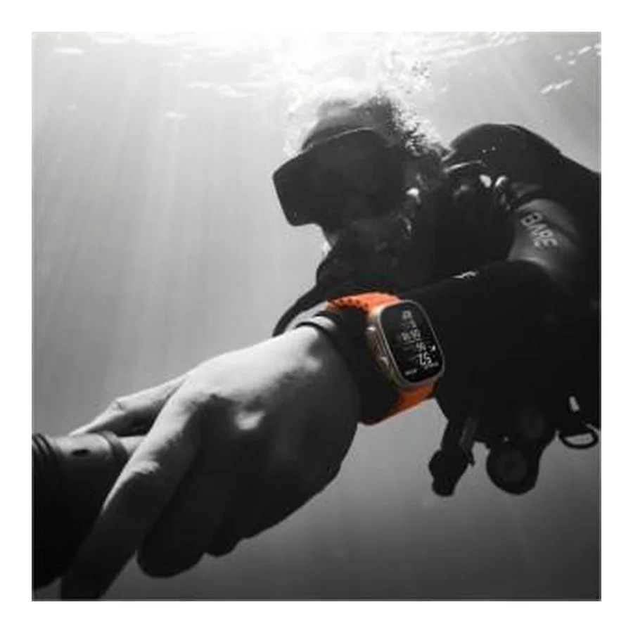 Apple Watch Ultra 2 GPS + Cellular 49mm Titanium Case with Blue Ocean Band (MREG3)