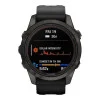 Garmin Fenix 7S Pro Sapphire Solar Carbon G. DLC Tit. with Black Band (010-02776-10/11/54)
