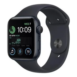 Apple Watch SE 2 GPS 40mm Midnight Aluminum Case w. Midnight S. Band - S/M (MNT73)