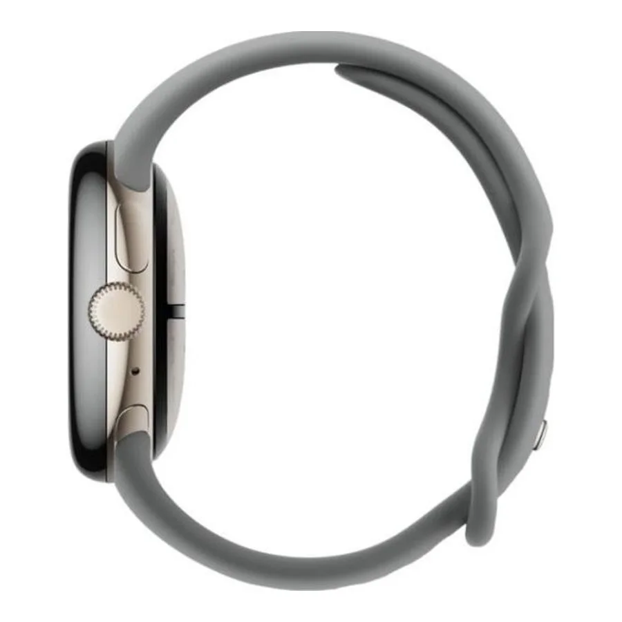 Google Pixel Watch 3 41 mm Wi-Fi Champagne Gold Aluminum Case/Hazel Active Band