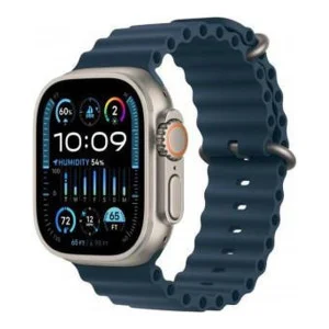 Apple Watch Ultra 2 GPS + Cellular 49mm Titanium Case with Blue Ocean Band (MREG3)