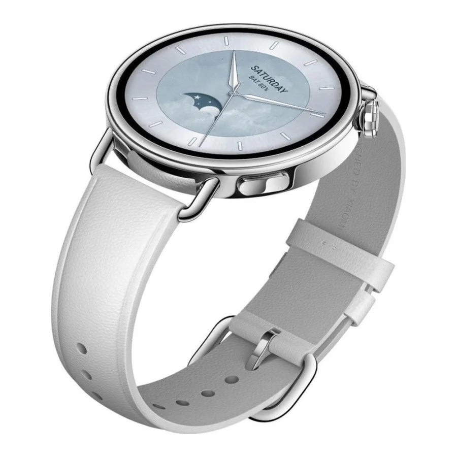 Xiaomi Watch S4 41mm Leather Strap White (BHR07VUGL)