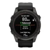 Garmin Fenix 7S Pro Sapphire Solar Carbon G. DLC Tit. with Black Band (010-02776-10/11/54)