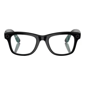 Ray-Ban Смарт-окуляри Meta Wayfarer Shiny Black Frame Clear Lenses (RW4006 601/SB 50-22)