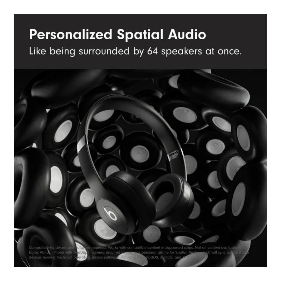 Beats by Dr. Dre Solo 4 Matte Black (MUW23)