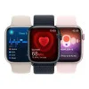 Apple Watch Series 9 GPS 41mm Starlight Aluminum Case w. Starlight Sport Band - S/M (MR8T3)
