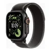 Apple Watch Ultra 3 GPS + Cellular 49mm Black Tit. Case w. Black/Charcoal Trail Loop - M/L (MF1H4)