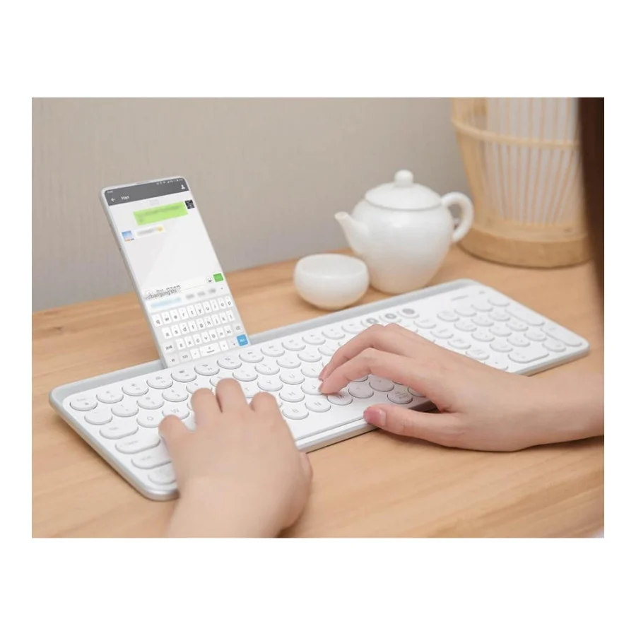 Xiaomi MiiiW AIR85 Plus MWBK01 Keyboard Bluetooth Dual Mode White