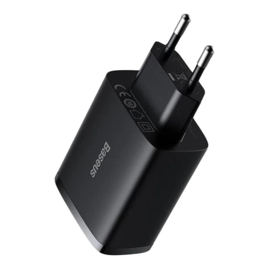 Baseus Compact Charger 3U 17W Black (CCXJ020101)