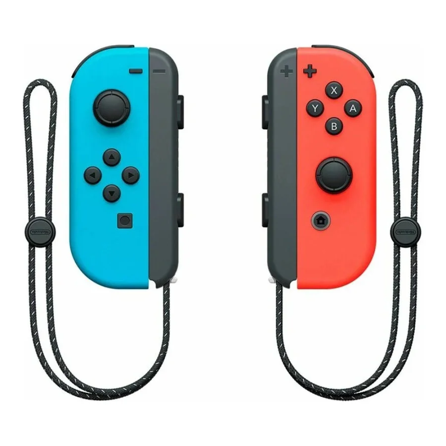 Nintendo Switch OLED with Neon Blue and Neon Red Joy-Con (045496453442)