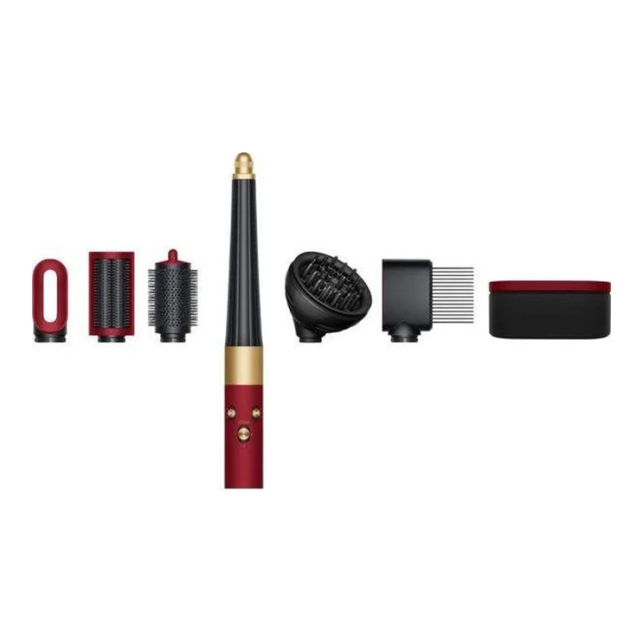 Dyson Airwrap i.d. multi-styler and driver Curly+Coily Red Velvet/Gold (596928-01) (Global Version)