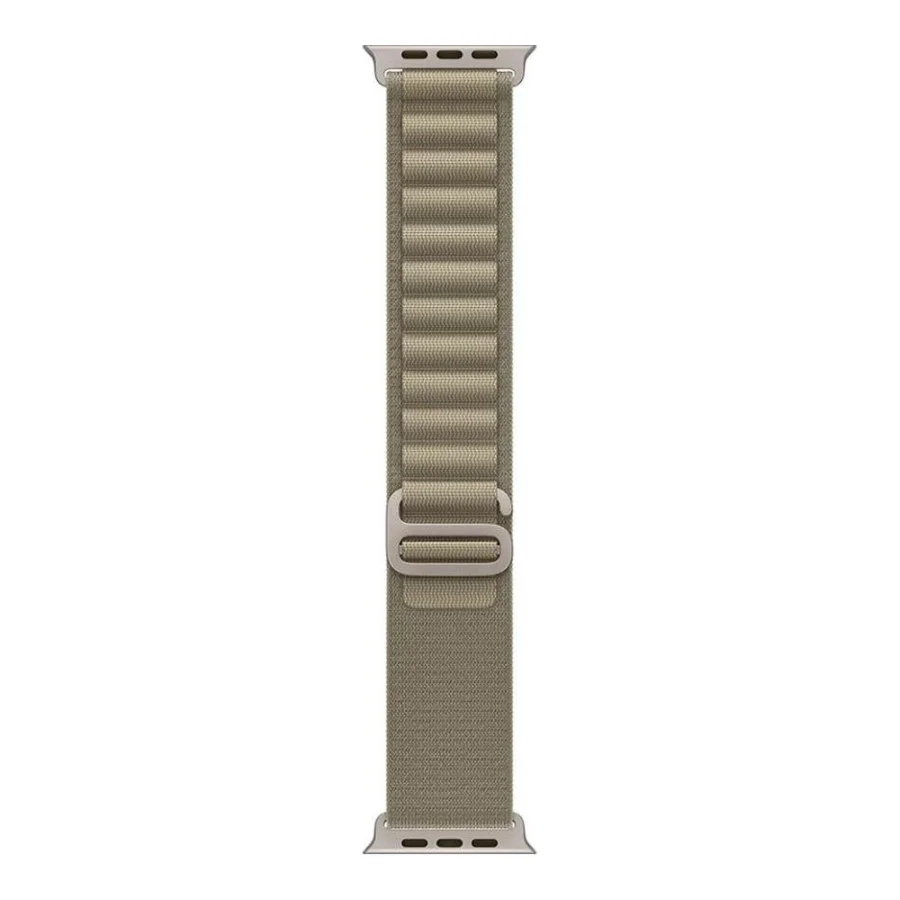 Apple Watch Ultra 2 GPS + Cellular 49mm Titanium Case with Olive Alpine Loop - Small (MREX3/MRFH3)