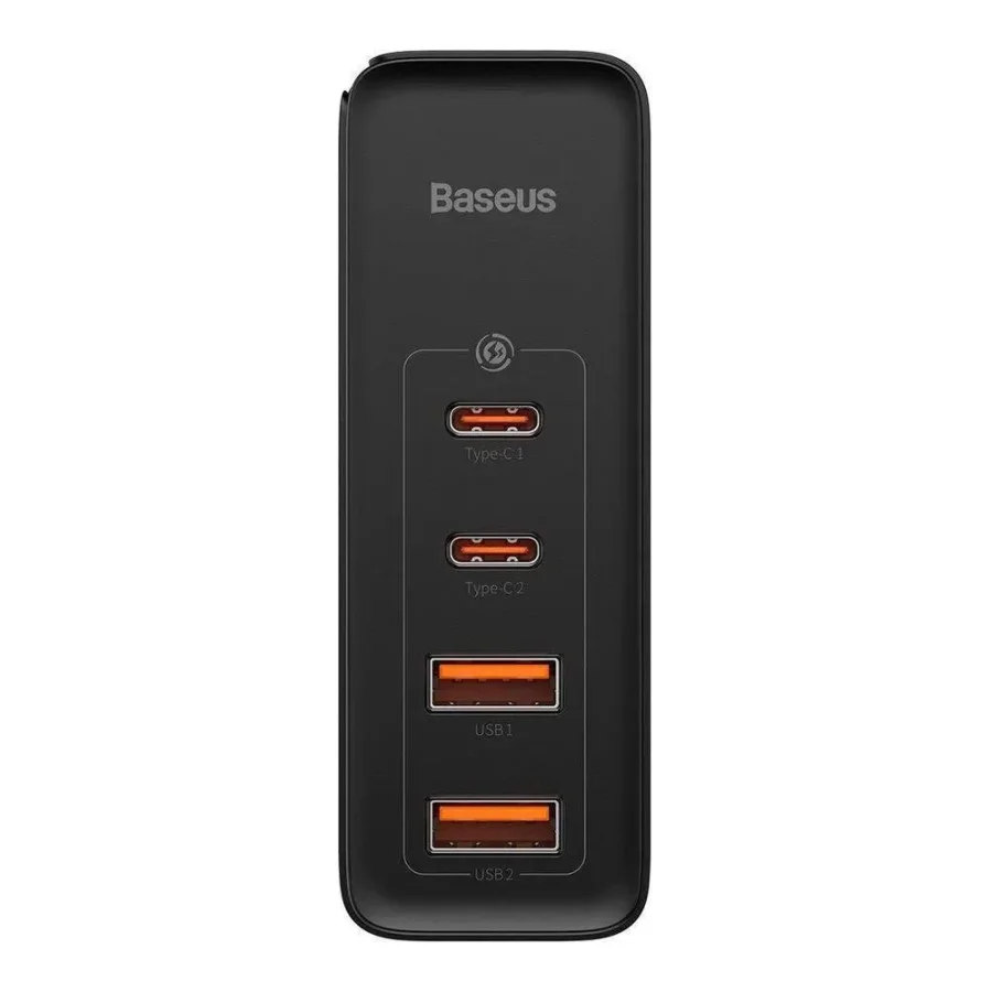 Baseus GaN2 Pro Q.C 2C + Charger Type-C Cable 100W Black (CCGAN2P-L01)