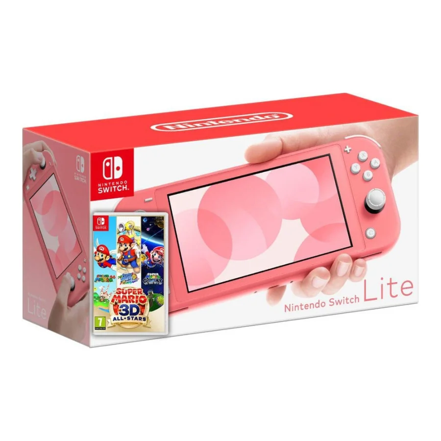 Nintendo Switch Lite Coral (045496453176)