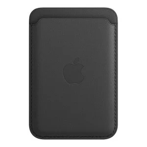 Apple iPhone Leather Wallet with MagSafe - Black (MHLR3) (OEM)