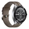 Xiaomi Watch 2 Pro Bluetooth Silver Case with Brown Leather Strap (BHR7216GL)