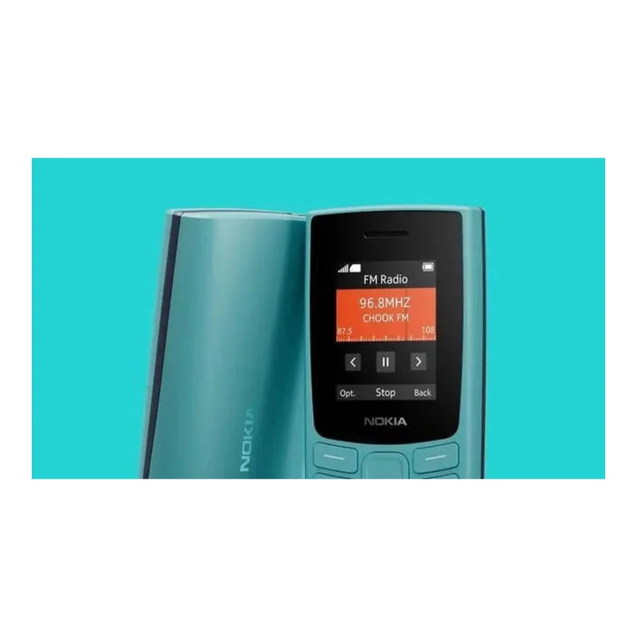 Nokia 105 SS 2023 Cyan (UA)