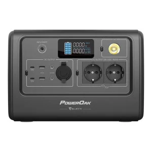 Bluetti PowerOak EB70 Portable Power Station 1000W 716Wh