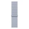 Apple Watch SE 2 GPS 40mm Silver Aluminium Case w. Blue Cloud Sport Loop (MXEE3)