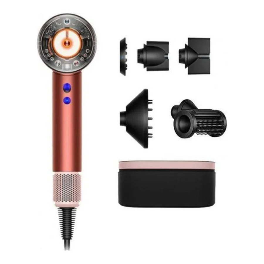 Dyson Supersonic HD16 Nural Strawberry Bronze/Blush Pink (561681-01, 561727-01) + Presentation Case