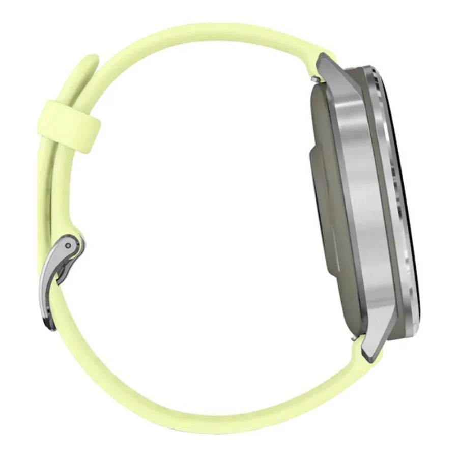 Garmin Venu 4 45 mm Silver with Citron Silicone Band (010-03014-02/42)