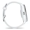 Garmin Venu 3 Silver Stainless Steel Bezel with Whitestone Case and Silicone Band (010-02784-00/50)