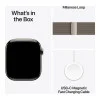 Apple Watch Series 11 GPS + Cellular 42mm Natural Tit. Case w. Natural Milanese Loop (MF8P4)