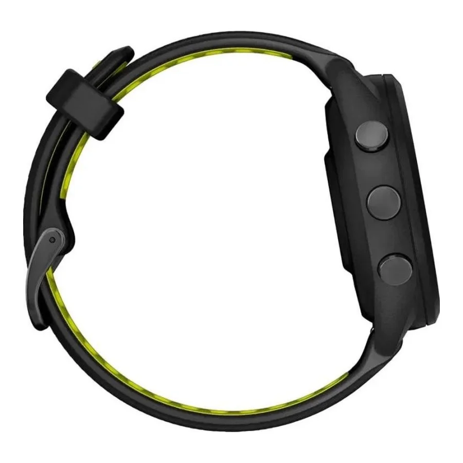 Garmin Forerunner 265S Black Bezel and Case w. Black/Amp Yellow S. Band (010-02810-03/13/53)