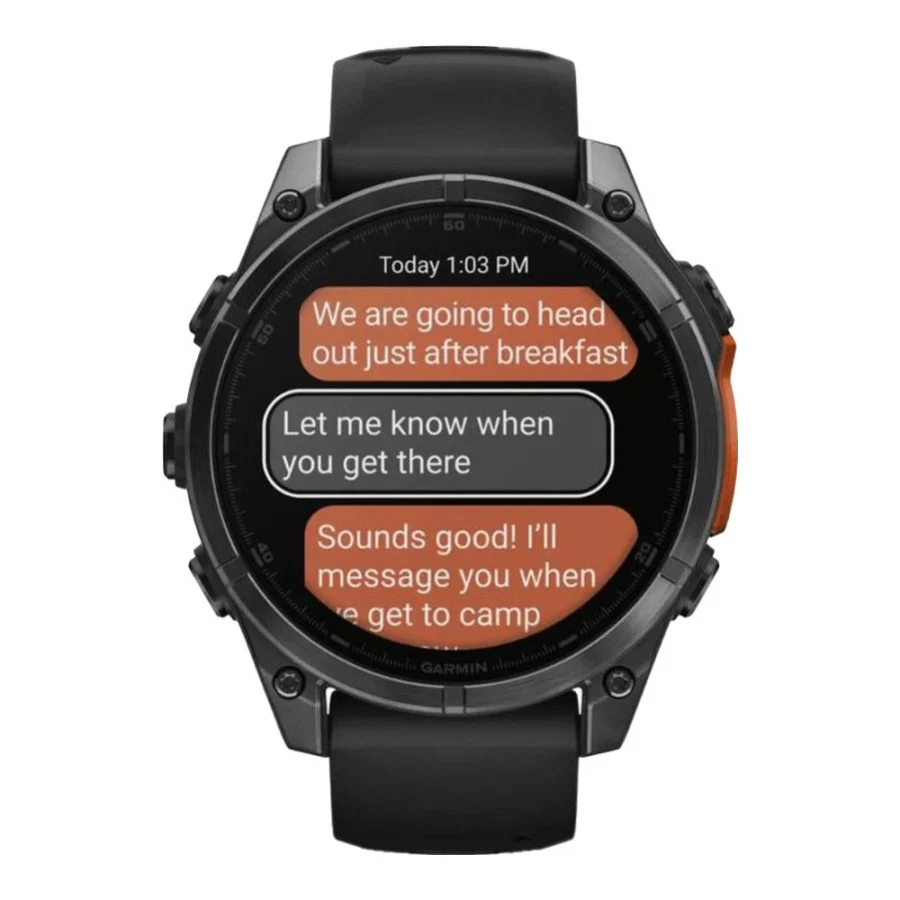 Garmin Fenix 8 51mm AMOLED Slate Gray with Black Silicone Band (010-02905-00)
