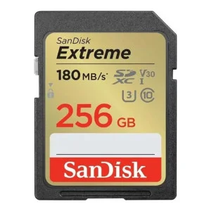 SanDisk 256 GB SDXC UHS-I U3 V30 Extreme (SDSDXVV-256G-GNCIN)