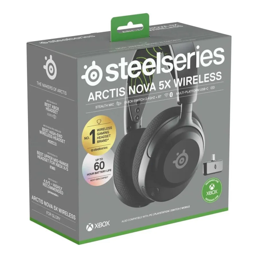 SteelSeries Arctis Nova 5X Black (61676)