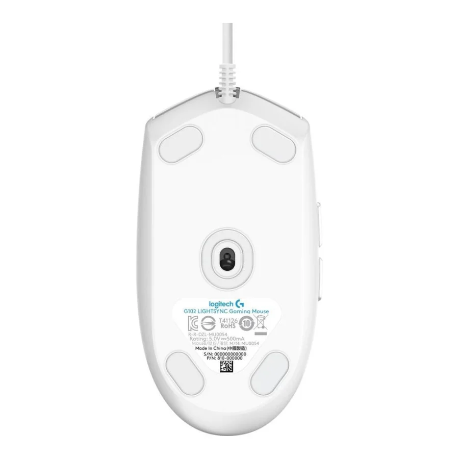 Logitech G102 Lightsync USB White (910-005824, 910-005809)