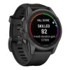 Garmin Fenix 7S Pro Sapphire Solar Carbon G. DLC Tit. with Black Band (010-02776-10/11/54)