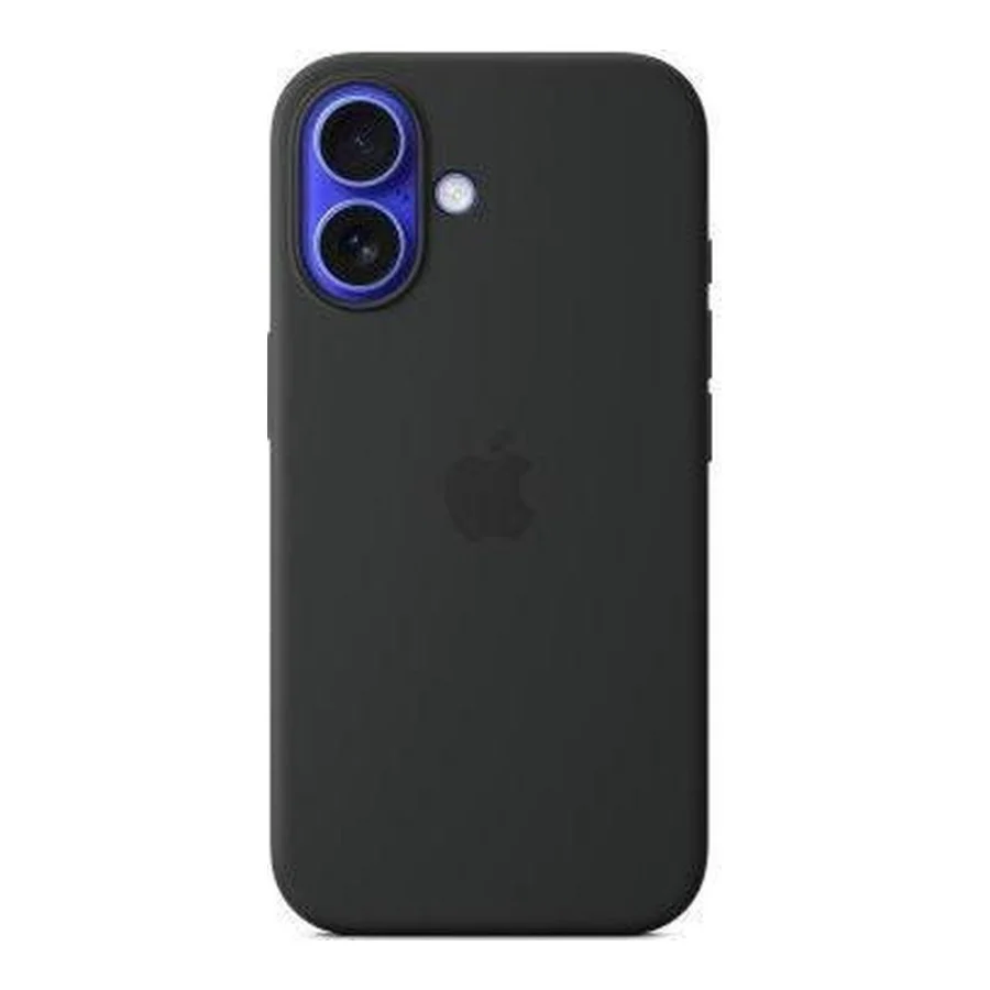 Apple iPhone 16 Silicone Case with MagSafe - Black (MYY13) (EU)