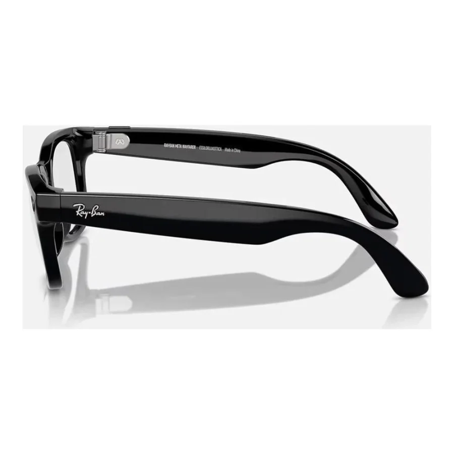 Ray-Ban Смарт-окуляри Meta Wayfarer Shiny Black Frame Clear Lenses (RW4006 601/SB 50-22)