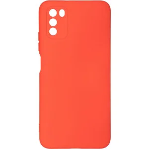 Силиконовый чехол для Xiaomi Poco M3 (Red)