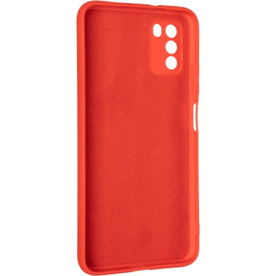 Силиконовый чехол для Xiaomi Poco M3 (Red)