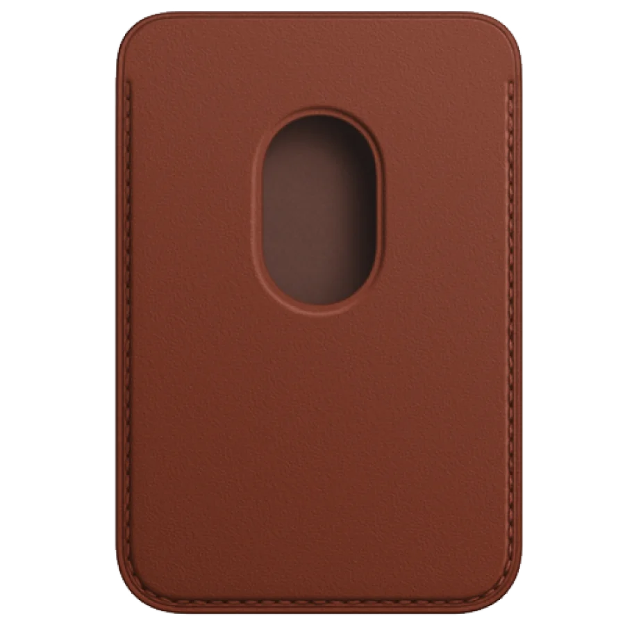 Apple iPhone Leather Wallet with MagSafe - Umber (MPPX3) (OEM)