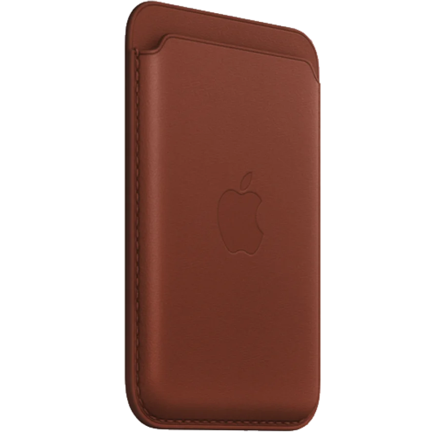 Apple iPhone Leather Wallet with MagSafe - Umber (MPPX3) (OEM)