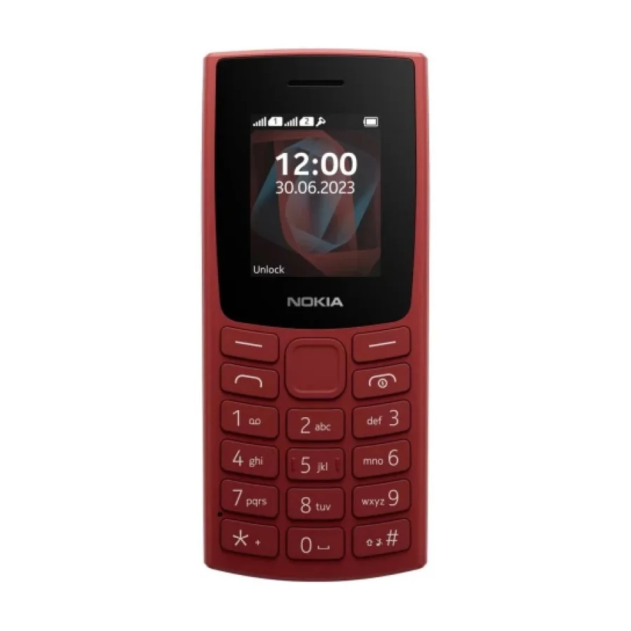 Nokia 105 DS 2023 Red (1GF019CPB1C01)(UA)