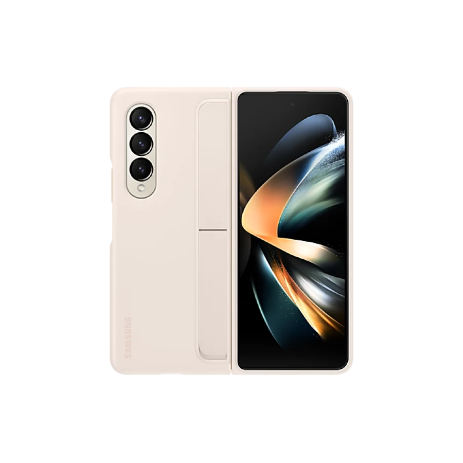 Samsung Galaxy Fold 4 Standing Cover with Pen - Sand (EF-OF93P)