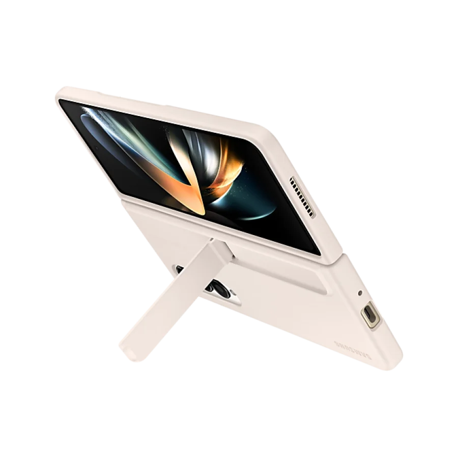 Samsung Galaxy Fold 4 Standing Cover with Pen - Sand (EF-OF93P)