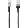 Кабель USB Gelius Strong Ukraine GP-UCN002C Type-C (1.2м) (3A) Black