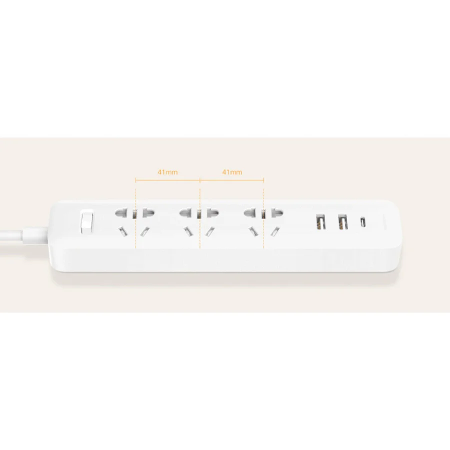 Xiaomi Mi Power Strip 20W Fast Charging 2A1C CN