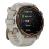 Garmin Descen Mk3i – 43 mm Bronze PVD Titanium with French Gray Silicone Band (010-02753-13/14)